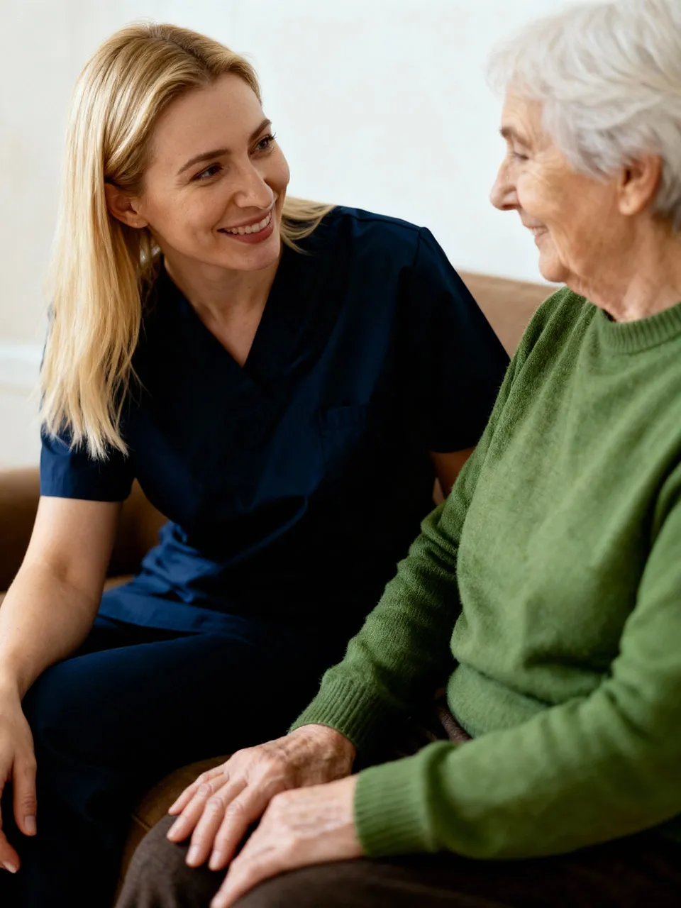 Kotipalvelut Helsinki hoitaja auttaa kotona